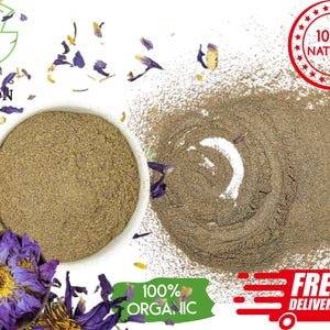 Organic Blue Lotus Powder: Herbal Tea for Calm & Relaxation