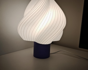 Ice Cream 3D Printed Lamp STL File Dessert Night Light, LED Lamp, Digital Download