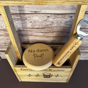 Men&#39;s handbag, barley aid kit, gift for dad, bonus dad, beer carrier, bottle holder, first aid, dad, daddy