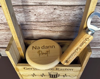 Men's handbag, barley first aid kit, gift for dad, bonus dad, beer carrier, bottle holder, first aid, Dad, Daddy