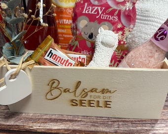 A balm for the soul - wellness box, gift box for every occasion, ready to give as a gift