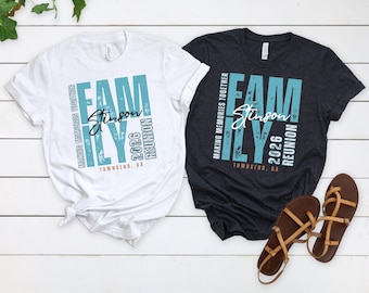 Custom Family Reunion Shirts Family Reunion T-Shirt Family Reunion Shirt Family Reunion Gifts Family Reunion Gift Matching Family Shirt 2026