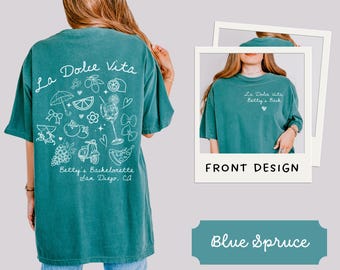 Comfort Colors® Italian Bachelorette Party Shirts, Italy Wedding Tee, That's Amore Bachelorette Shirt Feeling Spritzy Italy Girls Trip Shirt