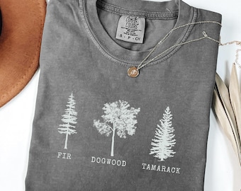 Comfort Colors® Subtle Anti Trump Shirt, FDT Shirt, Anti Maga Shirt, FDT, Fir Dogwood Tamarack Shirt Anti-Trump Nature Tee National Park Tee