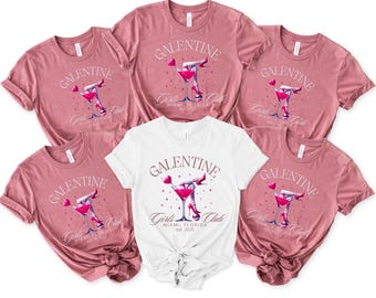 Anti Valentines Day, Galentines Day Gifts,Galentines Day Shirt,Galentine Girls Club Shirt,Valentine Gift for Best Friend,Valentines Day Gift