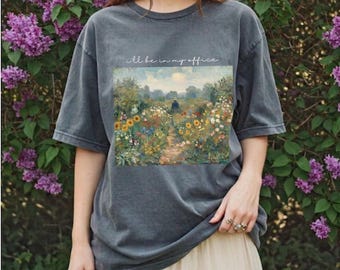 Comfort Colors® Plants Shirt, Plant Lover Shirt, Cottagecore Gardener Tee, Plant Lover Gift Tee, Shirts For Gardening Moms, Mothers Day Gift