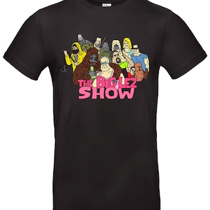 Camiseta The Big Lez Show Camiseta divertida de dibujos animados para fanáticos, algodón, comodidad y estilo