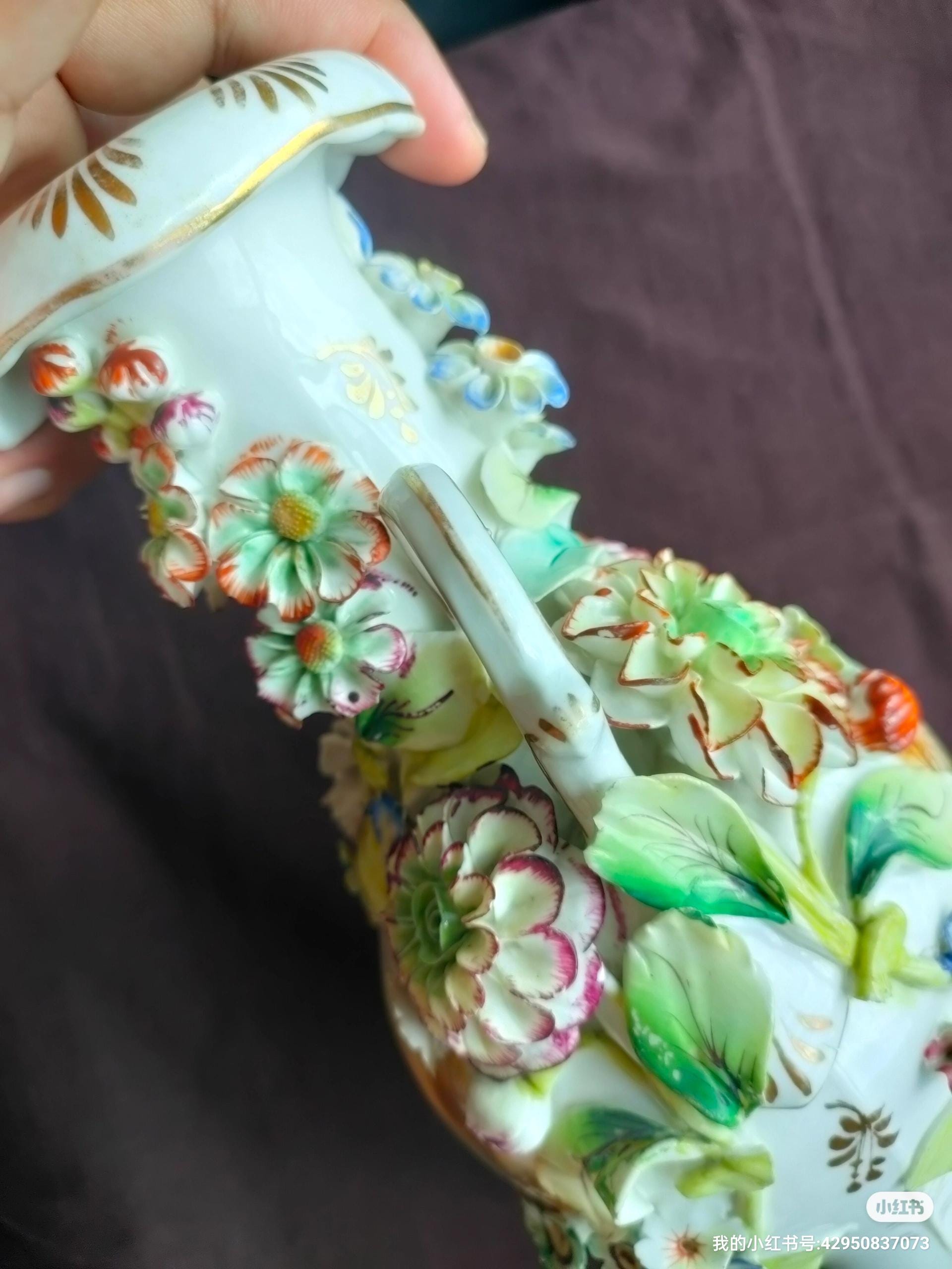 レア　コールポート　花瓶　アンティーク レア コールポート 花瓶 アンティーク レア コールポート 花瓶