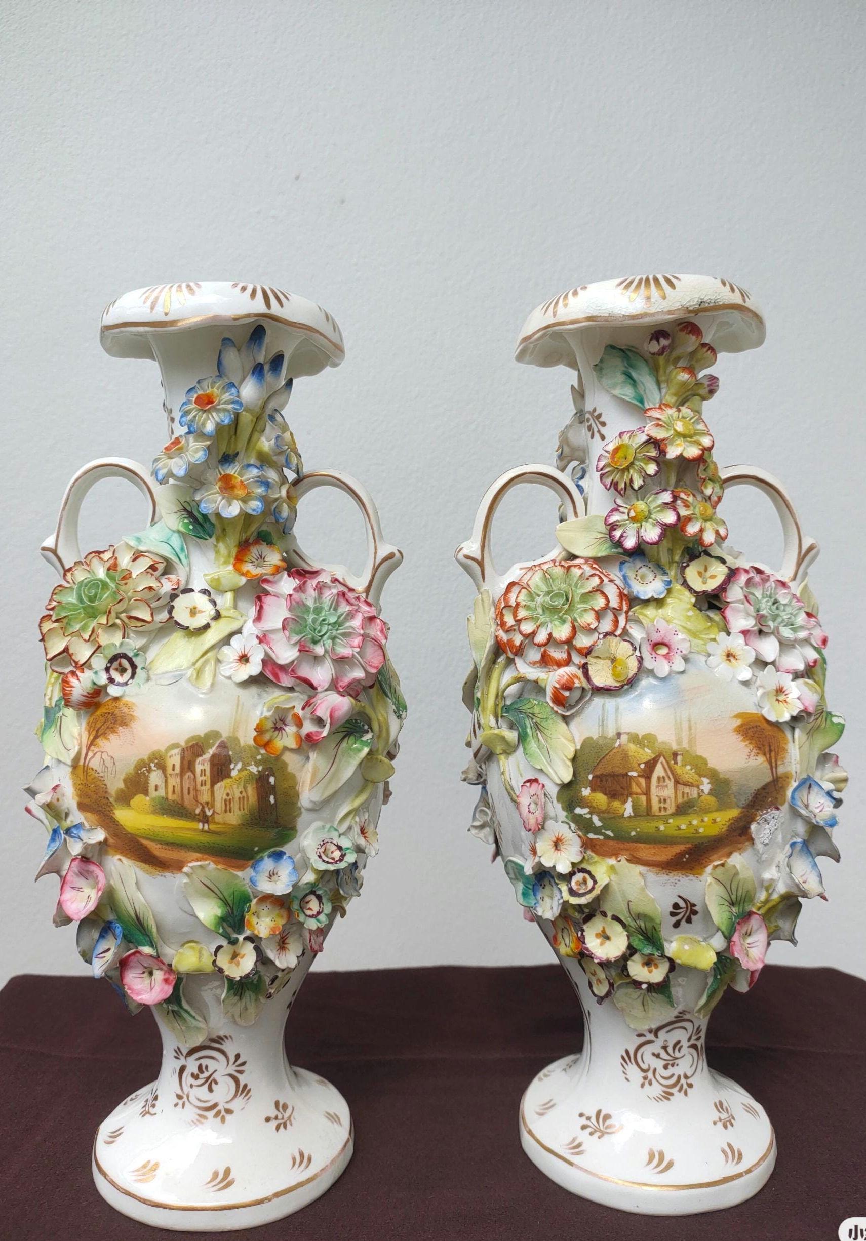 英国製 花瓶 【アンティーク】【19世紀】 19th century vase - Etsy 日本