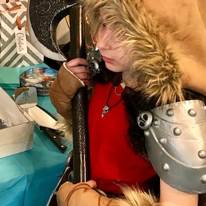 How to Train your Dragon Costume, Select items from drop window , Custom made Astrid and Hiccup Costume