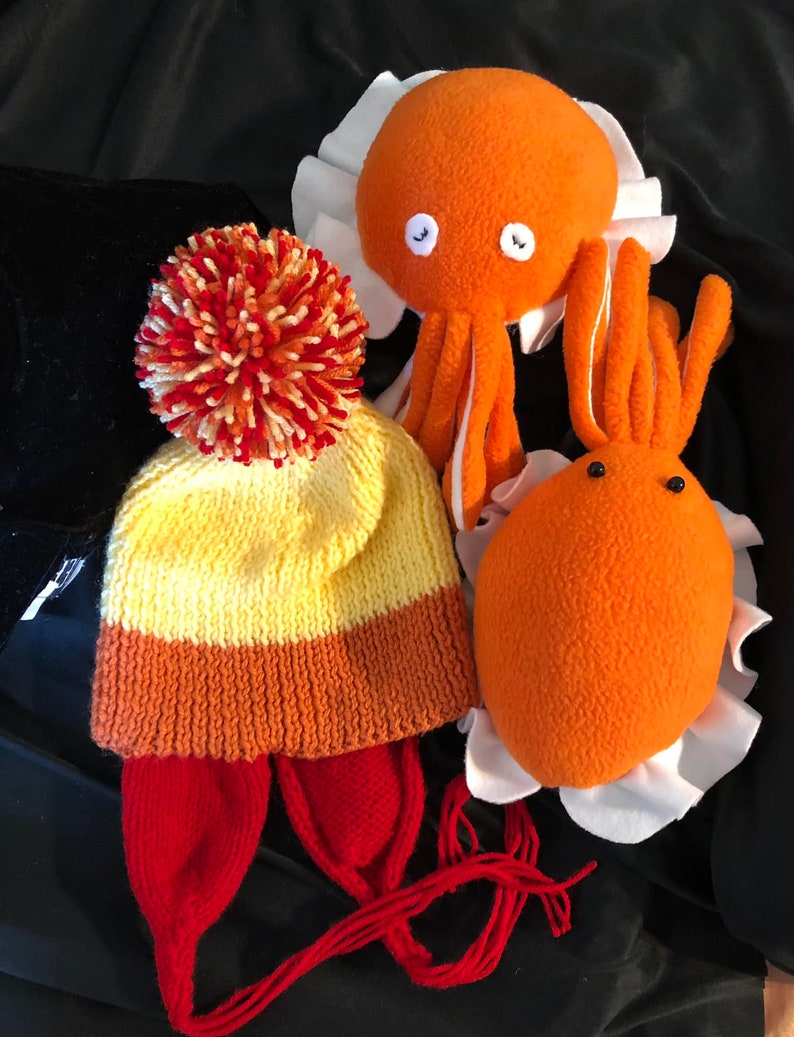 Cuttlefish Plush, Cuttle Fish to Cuddle, Hand Crafted Sea Animals ...
