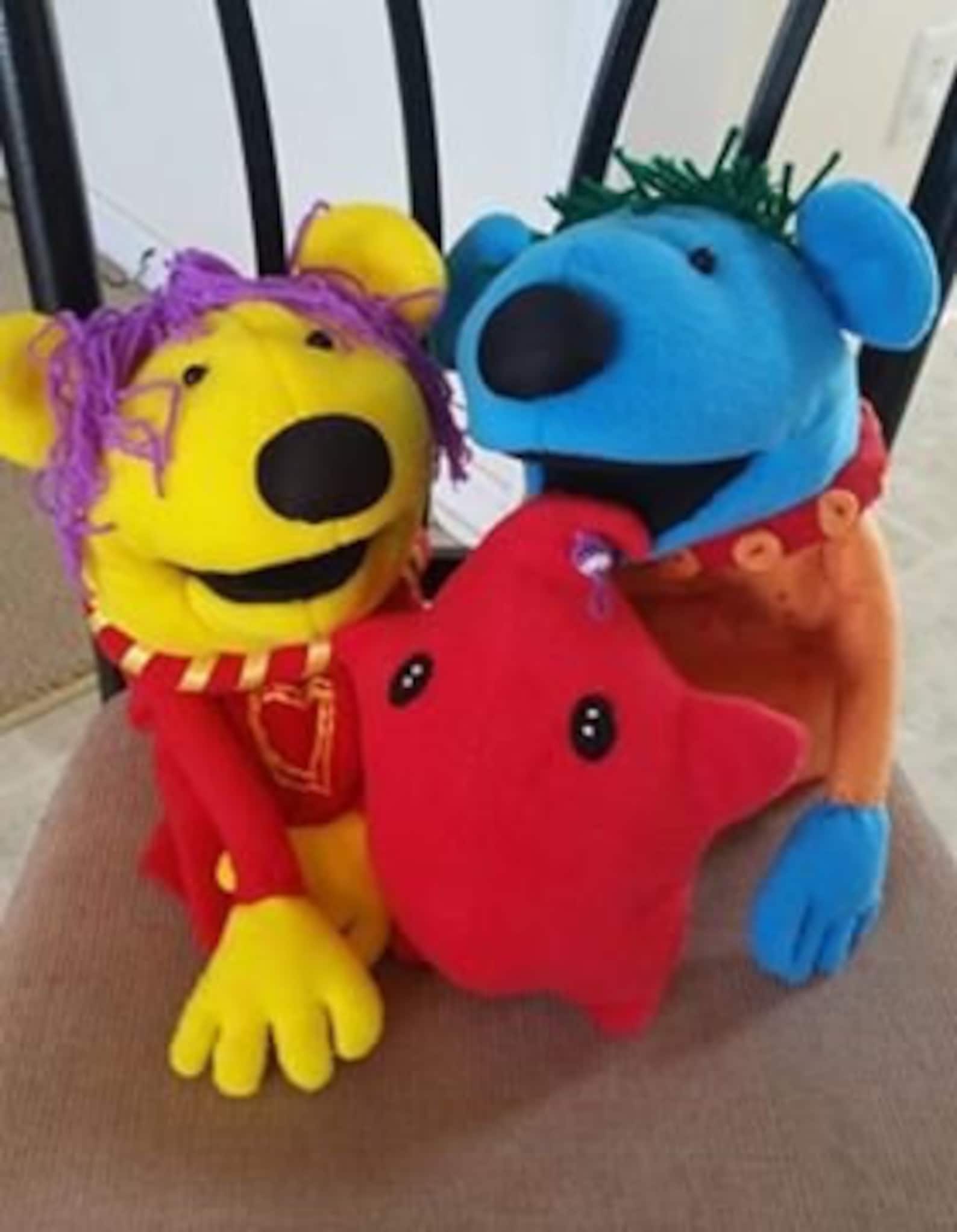 Hand Puppet Muppet Jack's Big Music Show / Made to order Etsy