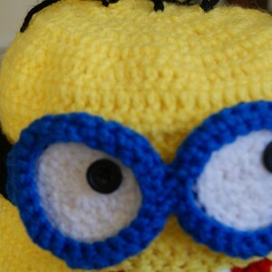 Hand Crochet Minion Googles and Hat Set / Despicable Me ...