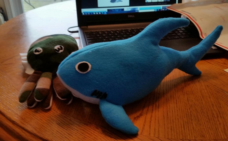 Cuttlefish Plush, Cuttle Fish to Cuddle, Hand Crafted Sea Animals ...