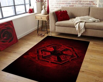 ダース・ベイダーラグ：ダークサイド スター・ウォーズ ポリエステル