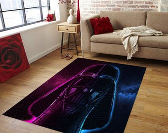 Starwars Rug, Star Wars Rugs, Starwars Emblem Rug, Starwaks Ligstaber Rug, Darth Vader Rug, Movie Rug, Fantasitc Rug, Avenger Rug, Small Rug
