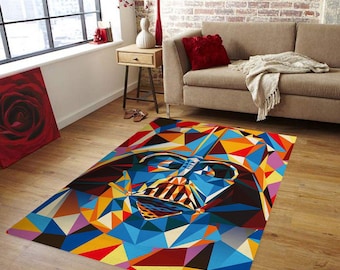 ダース・ベイダーラグ：ダークサイド スター・ウォーズ ポリエステル