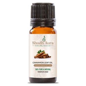 Cinnamon Leaf Oil | 100% Pure, Natural and Therapeutic | Premium Grade Essential Oils for Aromatherapy & Diffuser - 5 ML To 1000 ML