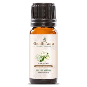 Jasmine Essential Oil | 100% Pure and Natural Jasmine Absolute Oil | Therapeutic Grade Premium Oils for Aromatherapy - 5 ML To 1000 ML