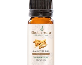 Guaiacwood Essential Oil - Bulnesia Sarmientoi, 100% Pure, Natural, & Undiluted Oil for Aromatherapy, Diffuser, and DIY - 5 ML To 1000 ML
