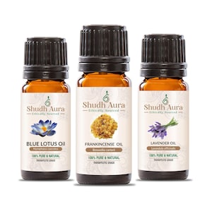 Harmony Essential Oil Set - Pack of 3 Bottles - Perfect for Aromatherapy, Diffuser, Fragrance, Home Care, Candle Making Scents - 3 x 5ML