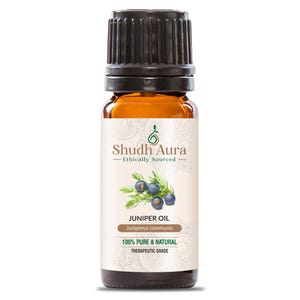 Juniper Berry Essential Oil | 100% Pure, Natural and Undiluted | Therapeutic Grade Oils for Aromatherapy, Diffuser, and DIY - 5ML To 1000ML