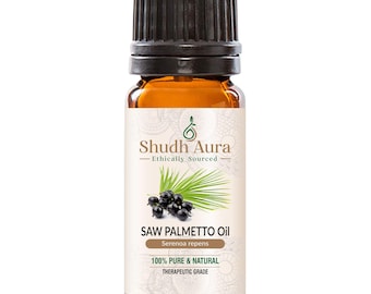 Aceite esencial de saw palmetto / 100 % puro, sin diluir y natural / Aceites premium de grado terapéutico para aromaterapia y difusor / 5 ml a 1000 ml
