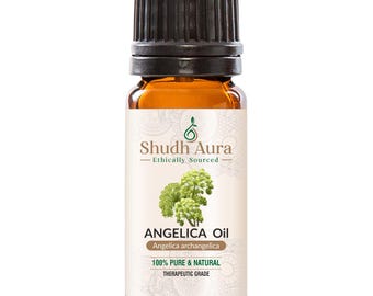Angelica Essential Oil | 100% Pure, Undiluted and Natural | Therapeutic Grade Premium Oils for Aromatherapy & Diffuser - 5 ML To 1000 ML