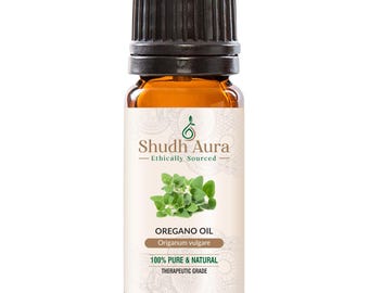 Aceite esencial de orégano - Origanum vulgare / Aceites 100 % puros, naturales y de grado terapéutico para aromaterapia, difusores y bricolaje - De 5 ml a 1000 ml