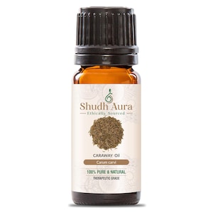 Caraway Essential Oil - Carum Carvi | 100% Pure, Natural, Therapeutic Grade Oils for Aromatherapy, Diffuser, & DIY - 5 ML To 1000 ML