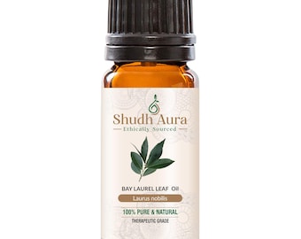 Óleo Essencial de Folha de Louro | 100% Puro, Natural e Não Diluído | Óleos de Grau Terapêutico para Aromaterapia e Difusor - 5 ml a 1000 ml