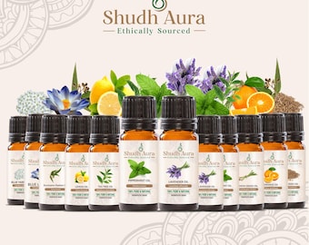 100% Pure Essential Oils Of Your Choice for Aromatherapy, Gifts, Diffusers, Home Care, & DIY - 15 ML