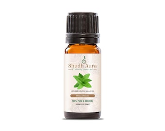 Melissa (Lemon Balm) Essential Oil | 100% Pure, and Natural | Therapeutic Grade Premium Oils for Aromatherapy & Diffuser - 5 ML To 1000 ML