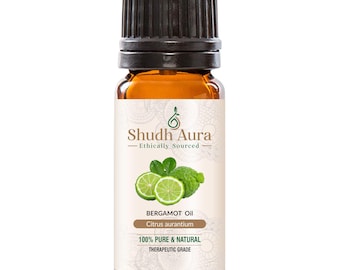 Bergamot Essential Oil - Citrus Bergamia, 100% Pure, Natural, Undiluted Oil for Aromatherapy, Diffuser, & DIY - 5 ML To 1000 ML