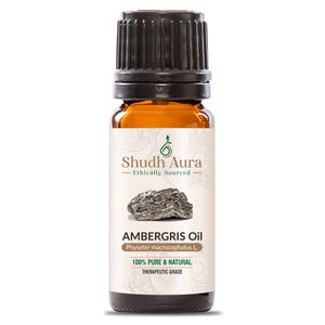 True Ambergris Essential Oil | 100% Pure, Natural, and Undiluted | Therapeutic Grade Oils for Aromatherapy & Diffuser - 5 ML To 1000 ML