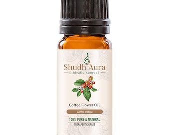 Aceite esencial absoluto de flor de café / 100 % puro, sin diluir y natural / Aceite de grado terapéutico para aromaterapia y difusor / De 5 ml a 1000 ml