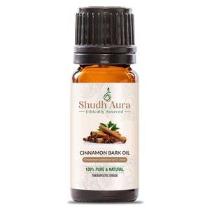 Cinnamon Bark Oil | 100% Pure, Natural and Therapeutic | Premium Grade Essential Oils for Aromatherapy & Diffuser - 5 ML To 1000 ML