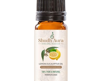 Lemon Eucalyptus Essential Oil |  100% Pure, and Natural | Therapeutic Grade Oils for Aromatherapy, Diffuser, and DIY | 5ML To 1000ML