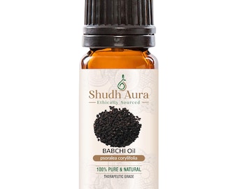 Babchi (Bakuchi) Oil - Psoralea Corylifolia | 100% Pure, Natural, Therapeutic Grade Oils for Aromatherapy, Diffuser, & DIY - 5 ML To 1000 ML