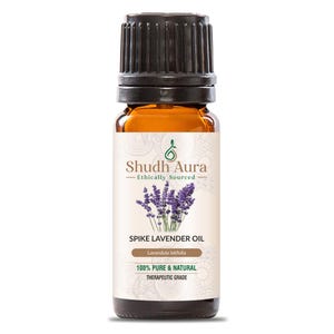 Spike Lavendel Eterisk Olja | 100 % Ren, Outspädd och Naturlig | Premiumoljor av Terapeutisk Kvalitet för Aromaterapi och Diffusor | 5 ml till 1000 ml