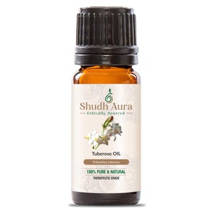 Tuberose Absolute Oil | 100% Pure and Natural Tuberose Essential Oil | Therapeutic Grade Premium Oils for Aromatherapy - 5 ML To 1000 ML
