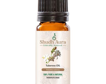Tuberose Absolute Oil | 100% Pure and Natural Tuberose Essential Oil | Therapeutic Grade Premium Oils for Aromatherapy - 5 ML To 1000 ML
