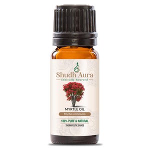 Myrtle Essential Oil | 100% Pure, Undiluted, and Natural | Premium Therapeutic Grade Oils for Aromatherapy & Diffuser| 5 ML To 1000 ML