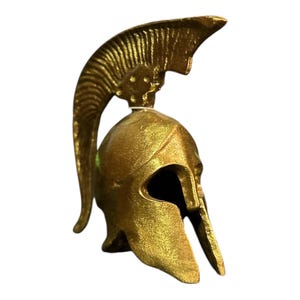 Bronze Handmade Spartan/Corinthian Helmet of an Ancient Hoplite – A Timeless Symbol of Ancient Warfare of The Greek Golden Age/Persian Wars
