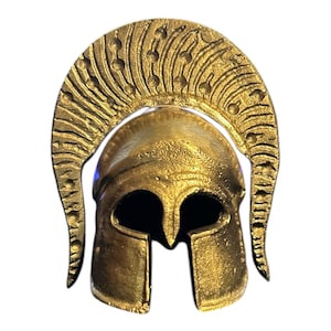 Bronze Handmade Helmet of Spartan Hoplite/Sergeant - Ancient Greek Art