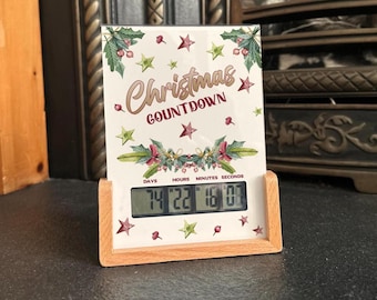 Christmas Day Countdown Clock Desktop Portable Timer
