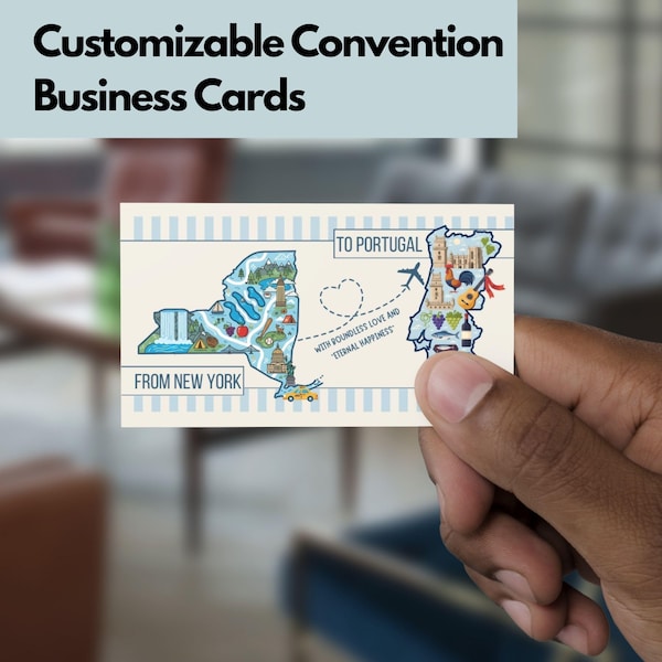 JW international convention 2026 business cards, eternal happiness contact visiting card personalized gifts special delegates gift
