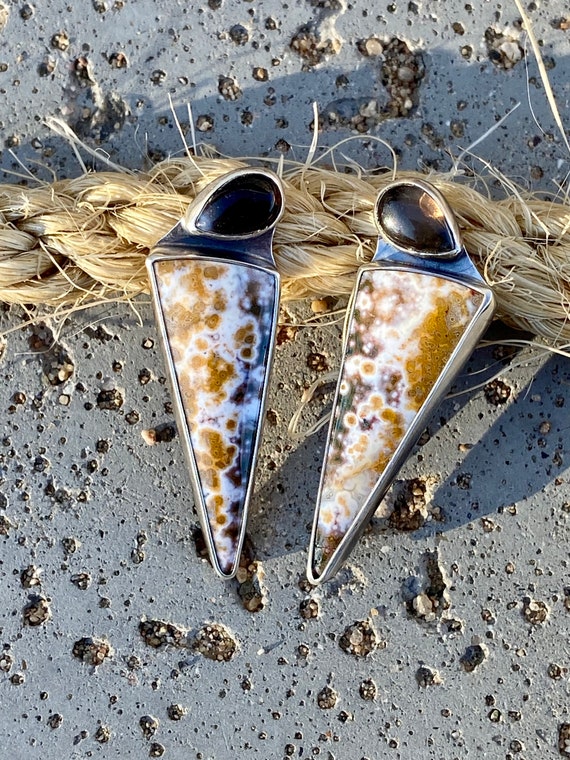 Ocean jasper best sale earrings