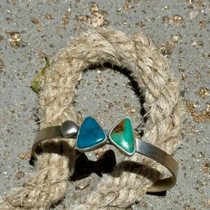 Turquoise multi stone cuff , handmade turquoise cuff