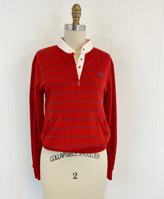 Collarless rugby shirt Clearance